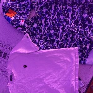 A Bathing Ape T-Shirt - M With Blue bape hoodie - M
(Selling both together)